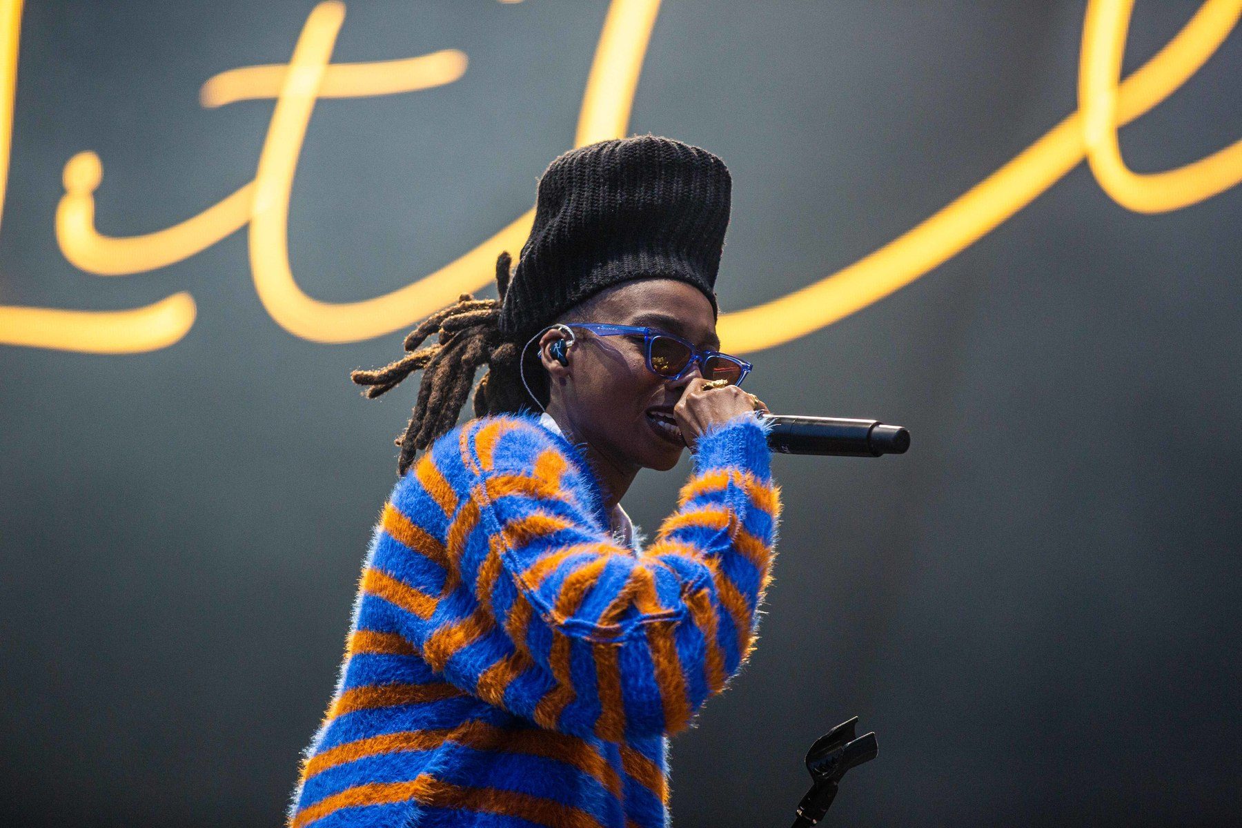 Little Simz performing live